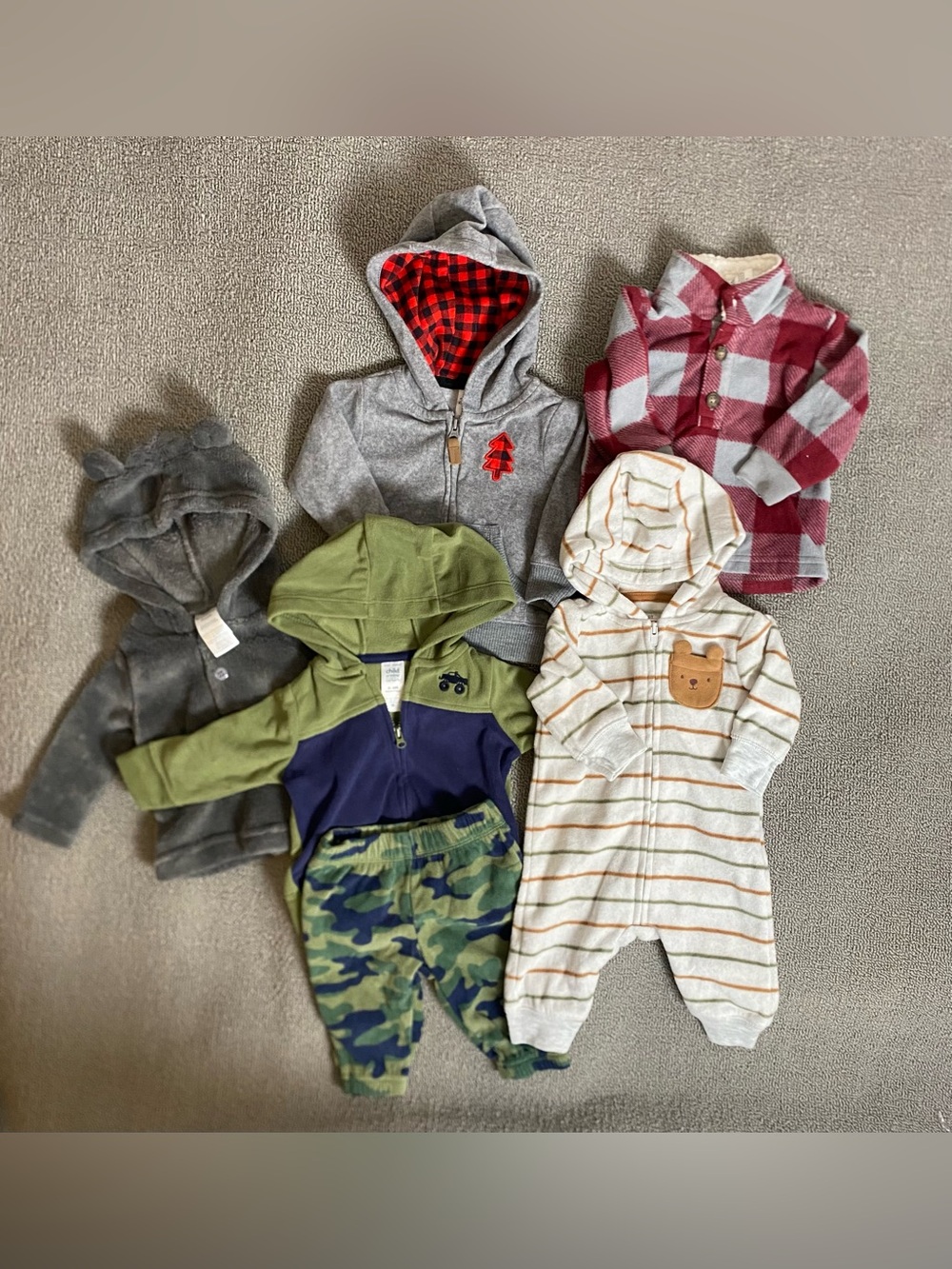 Baby Winter 0-3 Month Bundle- Jacket Hoodie Warm